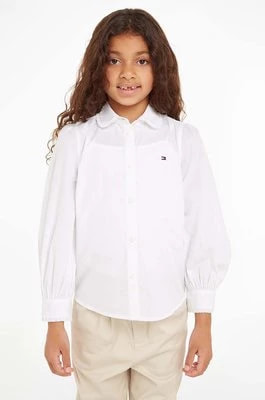 Zdjęcie produktu Tommy Hilfiger koszula bawełniana dziecięca kolor biały