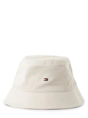 Zdjęcie produktu Tommy Hilfiger Męski bucket hat Mężczyźni Bawełna beżowy|biały jednolity,