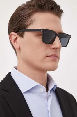 Zdjęcie produktu Tommy Hilfiger okulary przeciwsłoneczne męskie kolor czarny