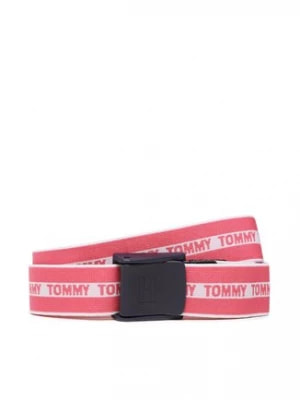 Zdjęcie produktu Tommy Hilfiger Pasek Dziecięcy Tommy Webbing Belt AU0AU01557 Różowy