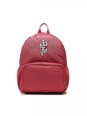 Zdjęcie produktu Tommy Hilfiger Plecak Tommy Logo Backpack AU0AU01551 Różowy