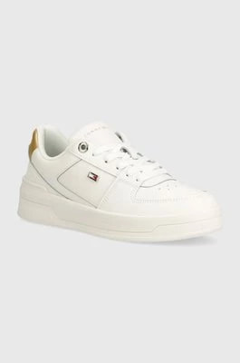 Zdjęcie produktu Tommy Hilfiger sneakersy skórzane ESSENTIAL kolor biały FW0FW08076