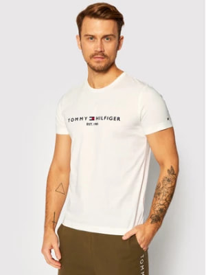 Zdjęcie produktu Tommy Hilfiger T-Shirt Core Logo Tee MW0MW11465 Biały Regular Fit