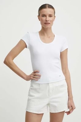 Zdjęcie produktu Tommy Hilfiger t-shirt damski kolor biały WW0WW41776