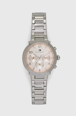 Zdjęcie produktu Tommy Hilfiger zegarek damski kolor srebrny