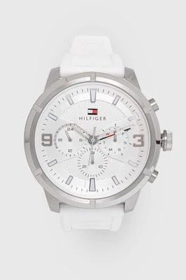 Zdjęcie produktu Tommy Hilfiger zegarek męski kolor biały
