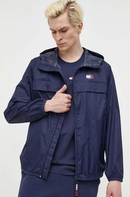 Zdjęcie produktu Tommy Jeans kurtka męska kolor granatowy przejściowa