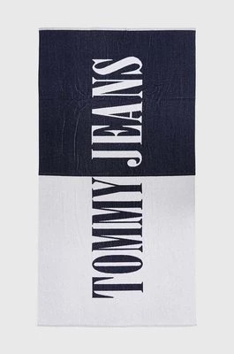 Zdjęcie produktu Tommy Jeans ręcznik bawełniany kolor granatowy