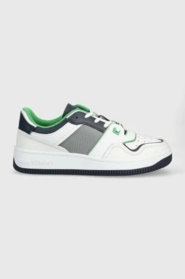 Zdjęcie produktu Tommy Jeans sneakersy BASKET MESH kolor biały EM0EM01166