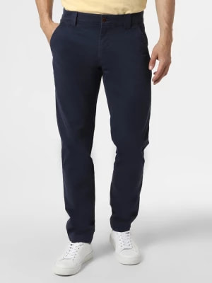 Zdjęcie produktu Tommy Jeans Spodnie Mężczyźni Bawełna niebieski jednolity,