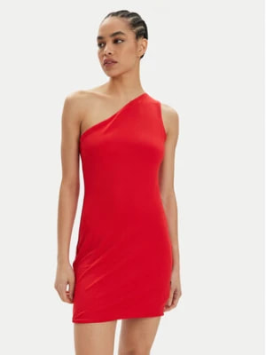 Zdjęcie produktu Tommy Jeans Sukienka letnia DW0DW17947 Czerwony Slim Fit
