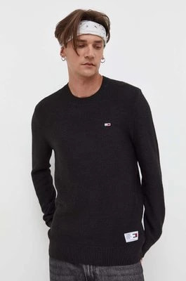 Zdjęcie produktu Tommy Jeans sweter męski kolor czarny