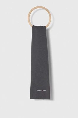 Zdjęcie produktu Tommy Jeans szalik męski kolor szary z nadrukiem