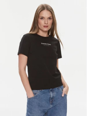Zdjęcie produktu Tommy Jeans T-Shirt Essential DW0DW17359 Czarny Regular Fit