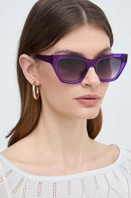 Zdjęcie produktu Tous okulary przeciwsłoneczne damskie kolor fioletowy STOB85_5303GB