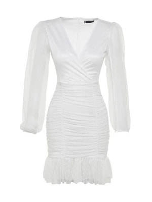 Zdjęcie produktu trendyol Sukienka w kolorze białym rozmiar: 36