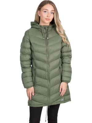 Zdjęcie produktu Trespass Płaszcz pikowany "Rianna" w kolorze zielonym rozmiar: XL