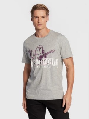 Zdjęcie produktu True Religion T-Shirt Buddha Stencil 106294 Szary Regular Fit
