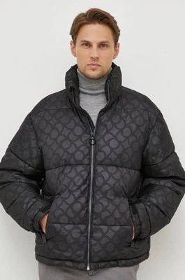 Zdjęcie produktu Trussardi kurtka męska kolor czarny zimowa oversize