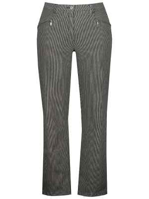Zdjęcie produktu Ulla Popken Spodnie "Mony" w kolorze antracytowym rozmiar: 21