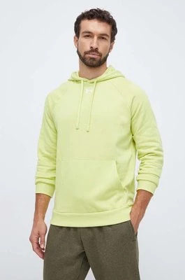 Zdjęcie produktu Under Armour bluza męska kolor zielony z kapturem gładka 1379757