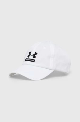 Zdjęcie produktu Under Armour czapka z daszkiem Branded kolor biały z aplikacją