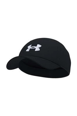 Zdjęcie produktu Under Armour czapka z daszkiem dziecięca kolor czarny z nadrukiem