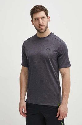 Zdjęcie produktu Under Armour t-shirt treningowy Tech Vent kolor szary melanżowy