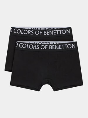 Zdjęcie produktu United Colors Of Benetton Komplet 2 par bokserek 3MC10X230 Czarny