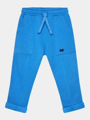 Zdjęcie produktu United Colors Of Benetton Spodnie dresowe 3V0KGF031 Niebieski Regular Fit