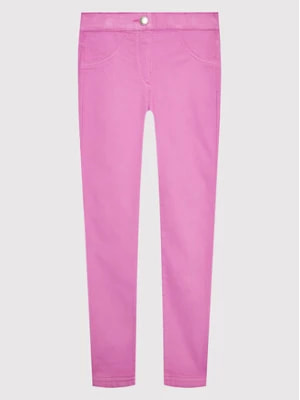 Zdjęcie produktu United Colors Of Benetton Spodnie materiałowe 4AU0CE00Q Różowy Skinny Fit