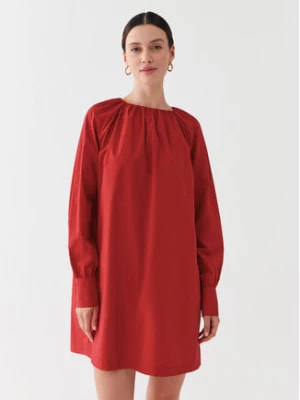 Zdjęcie produktu United Colors Of Benetton Sukienka codzienna 464KDV056 Czerwony Flared Fit