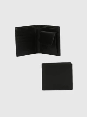 Zdjęcie produktu VALENTINO Mały czarny portfel męski hummus wallet Valentino by Mario Valentino