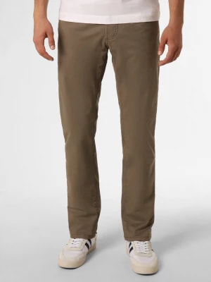 Zdjęcie produktu Van Graaf Spodnie Mężczyźni Bawełna brązowy jednolity,