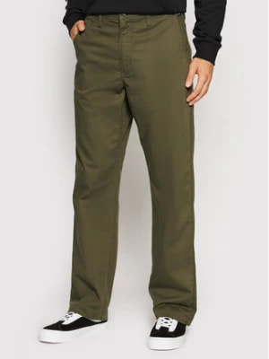 Zdjęcie produktu Vans Spodnie materiałowe Authentic VN0A5FJB Zielony Loose Fit