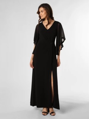 Zdjęcie produktu Vera Mont Damska sukienka wieczorowa Kobiety Szyfon czarny jednolity,