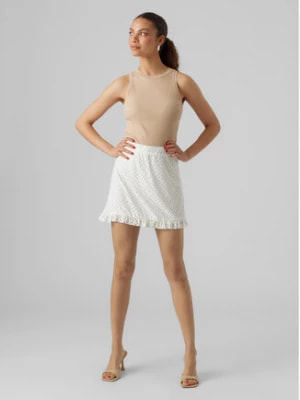 Zdjęcie produktu Vero Moda Spódnica mini Tassa 10286069 Biały Regular Fit