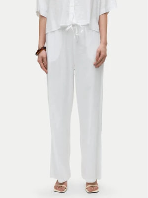 Zdjęcie produktu Vero Moda Spodnie materiałowe Linn 10305091 Biały Loose Fit