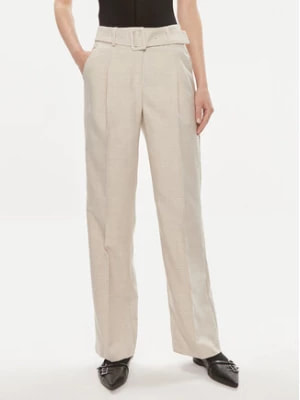 Zdjęcie produktu Vero Moda Spodnie materiałowe Nancy 10304626 Beżowy Straight Fit