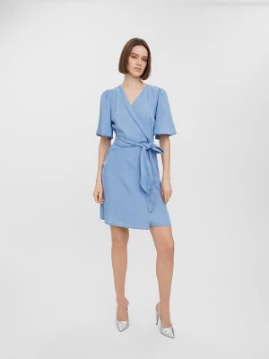Zdjęcie produktu Vero Moda Sukienka "Liliana" w kolorze błękitnym rozmiar: S