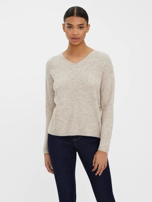 Zdjęcie produktu Vero Moda Sweter w kolorze kremowym rozmiar: M