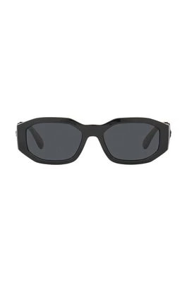 Zdjęcie produktu Versace okulary przeciwsłoneczne kolor czarny