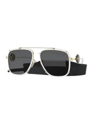 Zdjęcie produktu Versace, Okulary przeciwsłoneczne White, male,