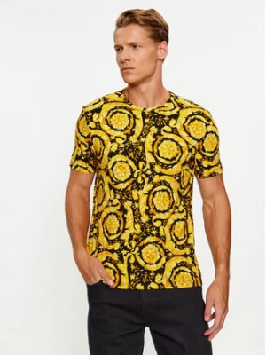 Zdjęcie produktu Versace T-Shirt 1000959 Żółty Regular Fit