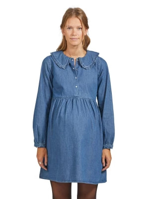 Zdjęcie produktu vertbaudet Sukienka w kolorze niebieskim rozmiar: 42
