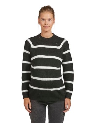 Zdjęcie produktu vertbaudet Sweter w kolorze antracytowo-białym rozmiar: 42/44