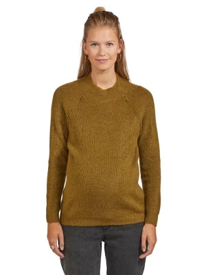 Zdjęcie produktu vertbaudet Sweter w kolorze jasnobrązowym rozmiar: 46/48