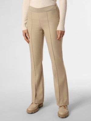 Zdjęcie produktu VG Spodnie Kobiety Sztuczne włókno beżowy jednolity,