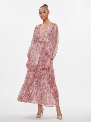 Zdjęcie produktu ViCOLO Sukienka codzienna TR0280 Różowy Regular Fit