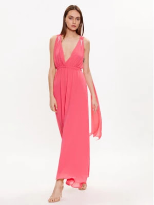 Zdjęcie produktu ViCOLO Sukienka wieczorowa TE0028 Różowy Regular Fit